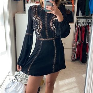 For love and lemons black dress